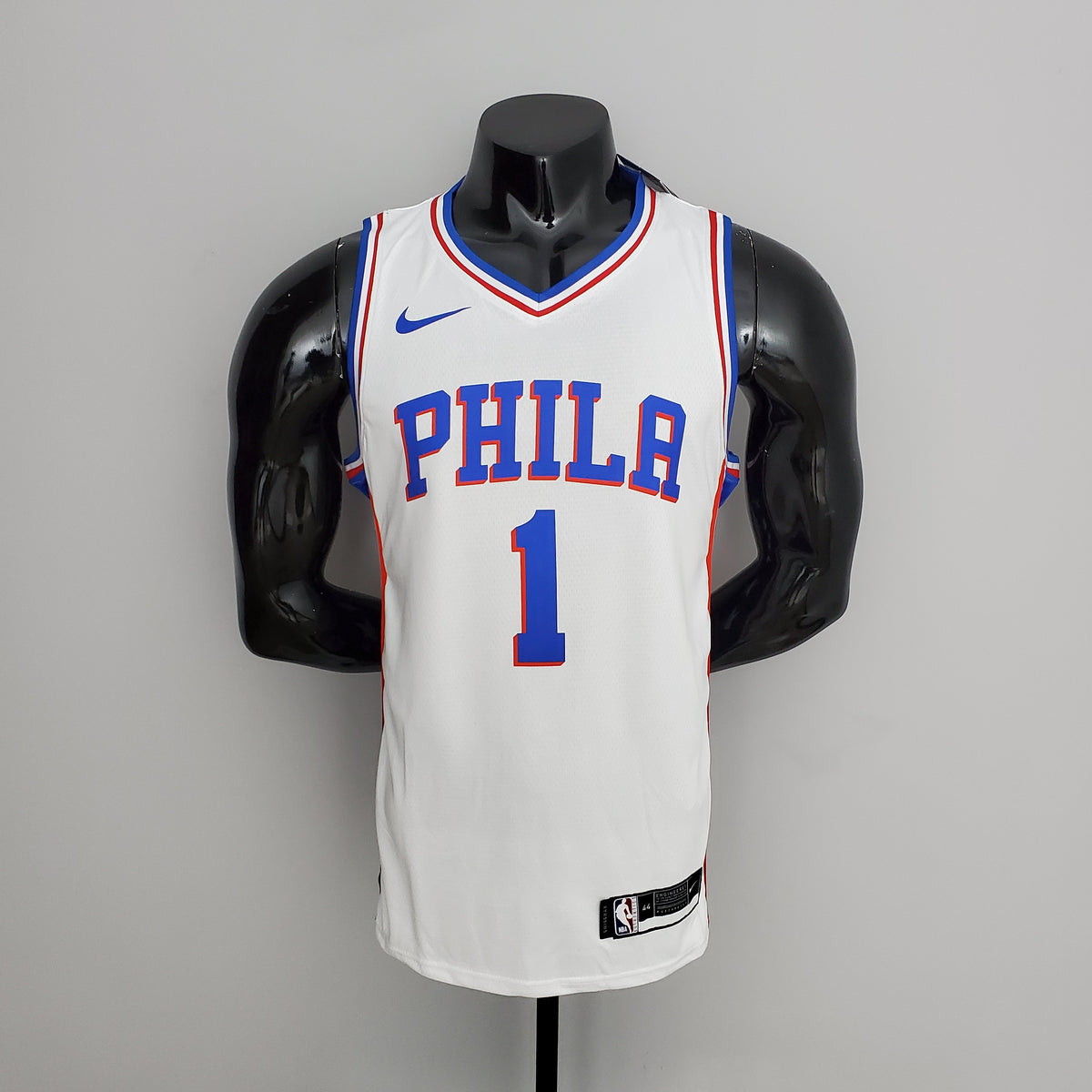 Philadelphia 76ers Harden #1 White NBA Jersey V-Neck