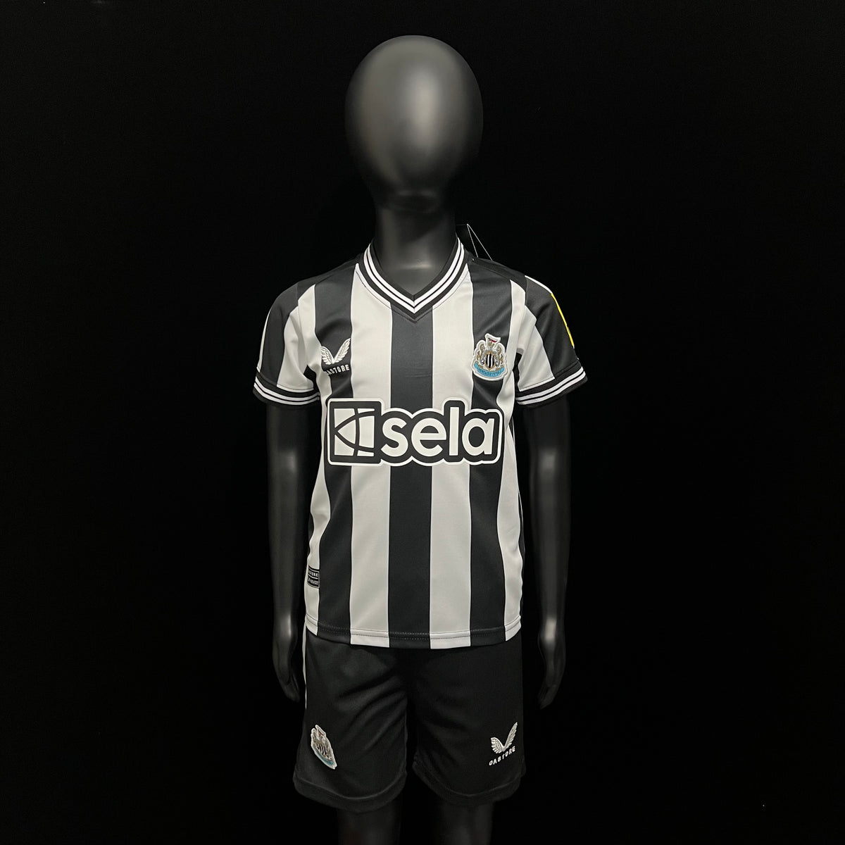 Kids Newcastle Home Soccer Football Jersey 2023-24