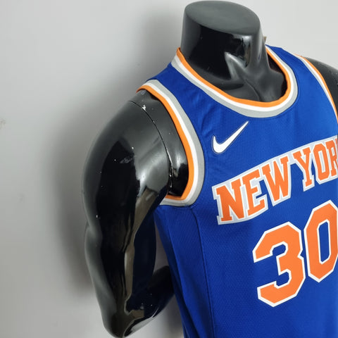 New York Knicks Randle #30 Blue NBA Jersey 75th Anniversary