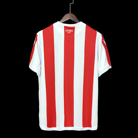 Stoke City F.C. Home Soccer Football Jersey 2023-24