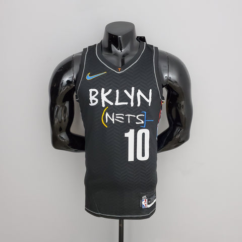 Brooklyn Nets Simmons #10 Black  NBA Jersey City Edition