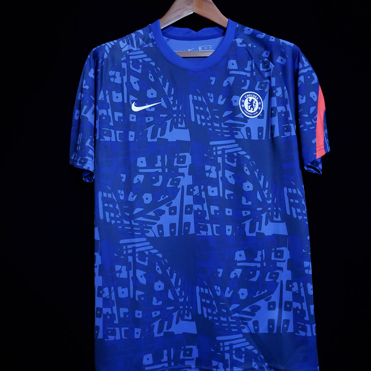 Chelsea Soccer Football Jersey Pre-Match Training Blue 2023-24