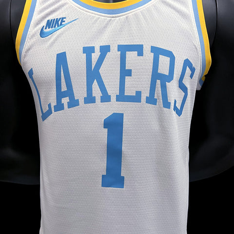 Los Angeles Lakers Russsell #1 Classic NBA Jersey 2022-23