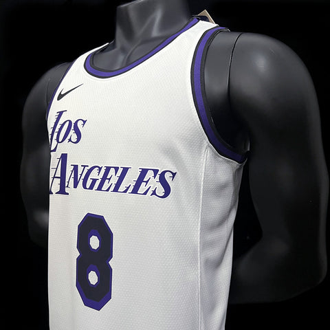 Los Angeles Lakers Bryant #8 NBA Jersey City Version 2022-23