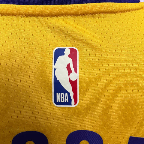 Los Angeles Lakers Russell #1 Yellow NBA Jersey 2022-23