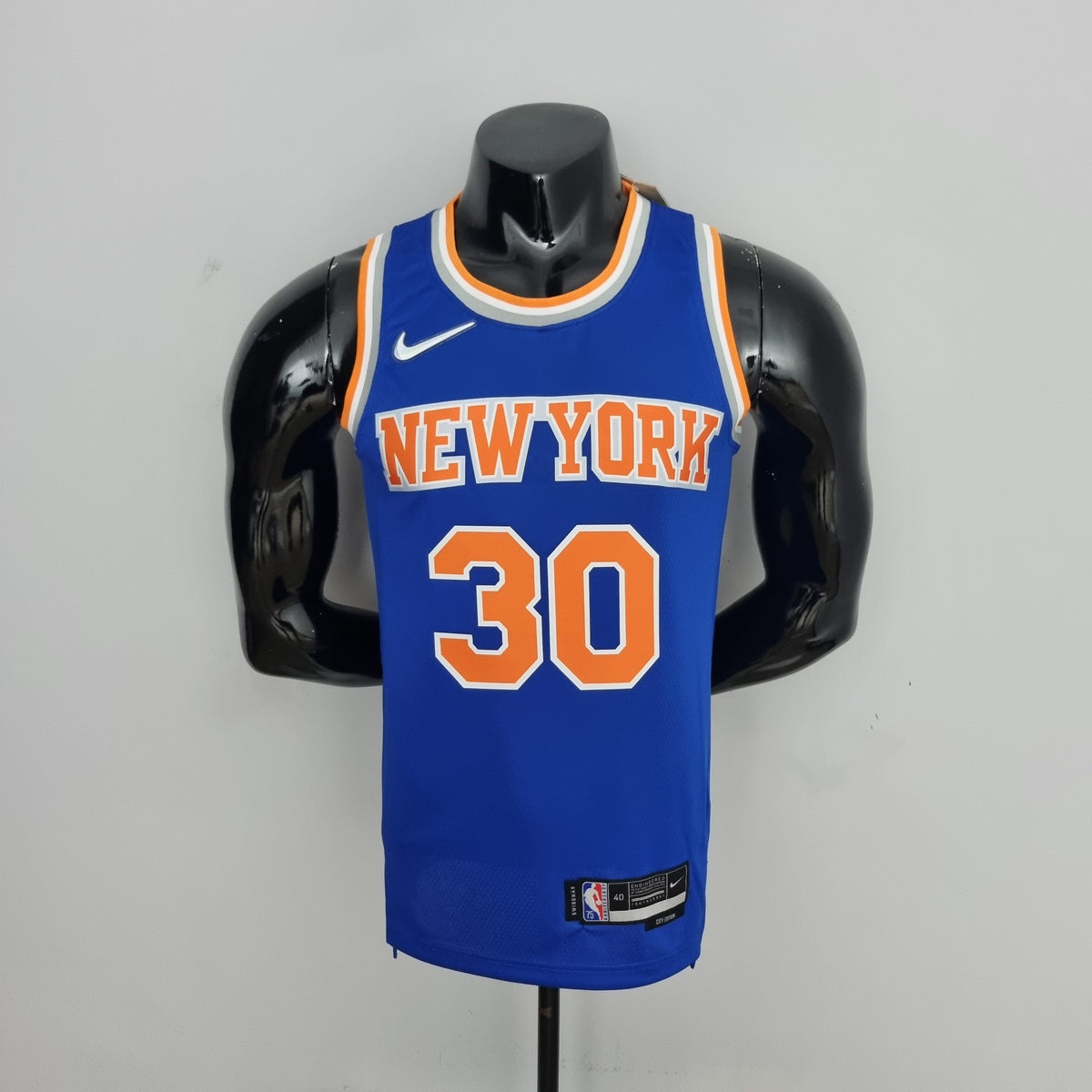New York Knicks Randle #30 Blue NBA Jersey 75th Anniversary