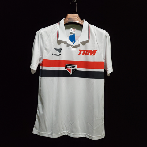 Sao Paulo Retro Home Soccer Football Jersey 1994
