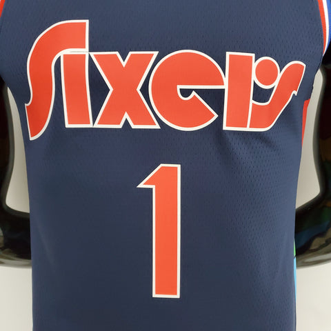 Philadelphia 76ers Harden #1 NBA Jersey City Edition 2022