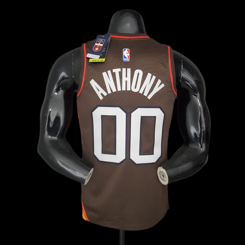 Portland Trail Blazers Anthony #00 Brown NBA Jersey 2021