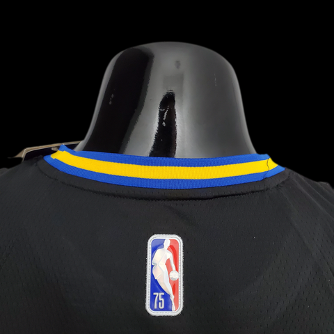 75th Anniversary Curry #30 Black NBA Jersey Mexico Edition