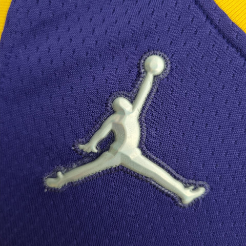 Los Angeles Lakers Anthony #7 Jordan Purple NBA Jersey Jordan Purple