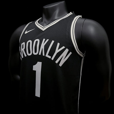 Brooklyn Nets Bridges #1 Nike Black NBA Jersey Icon Edition