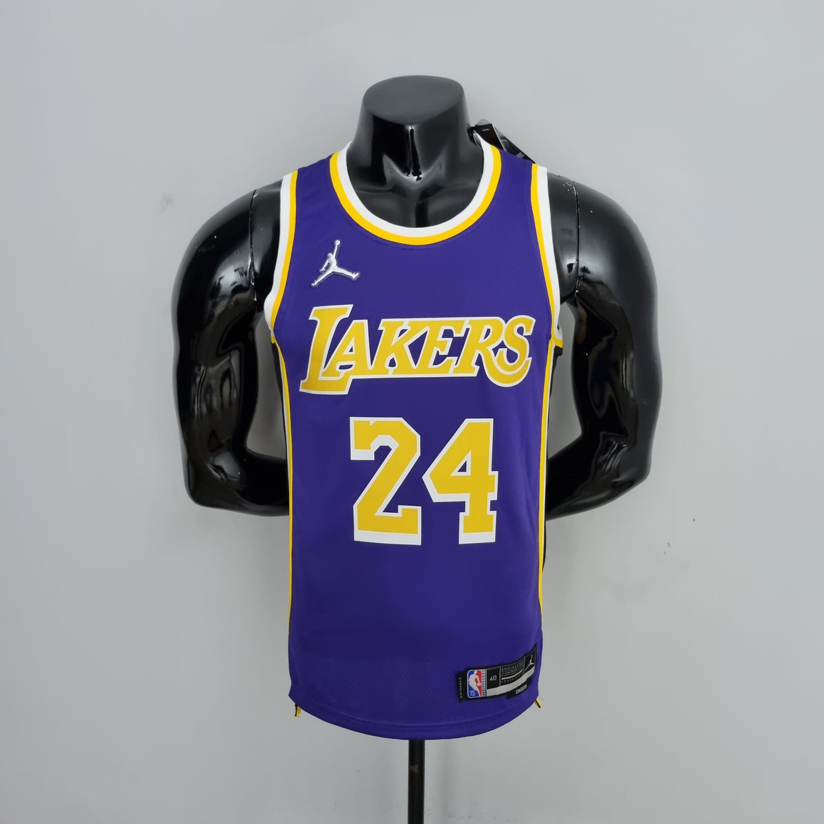Los Angeles Lakers BRYANT#24 Jordan Purple NBA Jersey 75th Anniversary