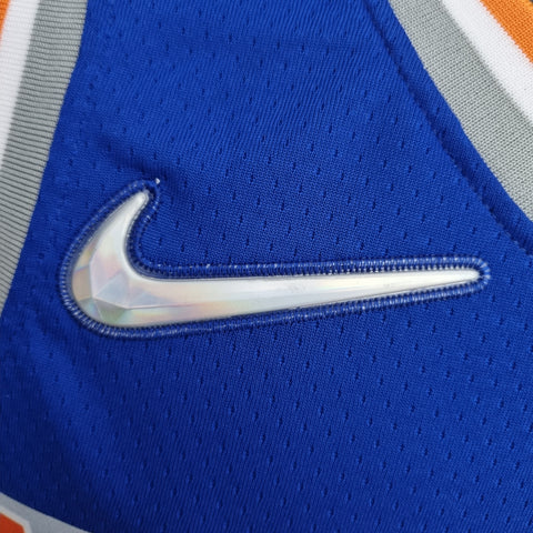 New York Knicks Lin #17 Blue  NBA Jersey 75th Anniversary