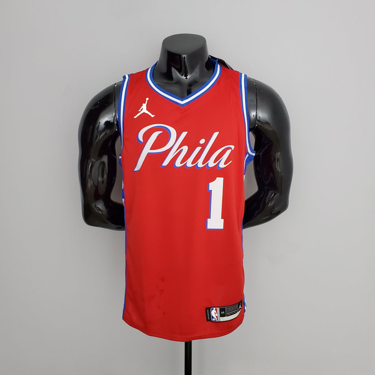 Philadelphia 76ers Harden #1 Red  NBA Jersey V-Neck