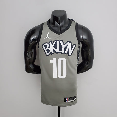 Brooklyn Nets Simmons #10 Flyer Grey NBA Jersey