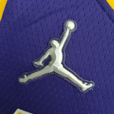 Los Angeles Lakers BRYANT#24 Jordan Purple NBA Jersey 75th Anniversary