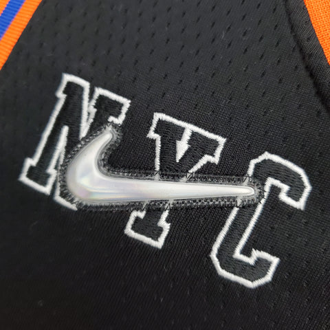 New York Knicks Rose#4 Black  NBA Jersey Urban Edition