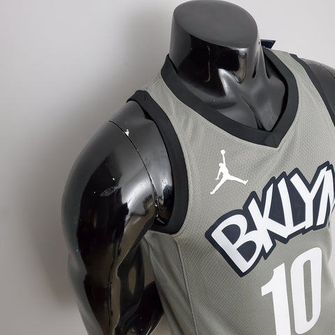 Brooklyn Nets Simmons #10 Flyer Grey NBA Jersey