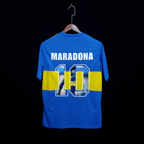 Boca Juniors Retro Home Soccer Football Jersey 1981 | Maradona Edition