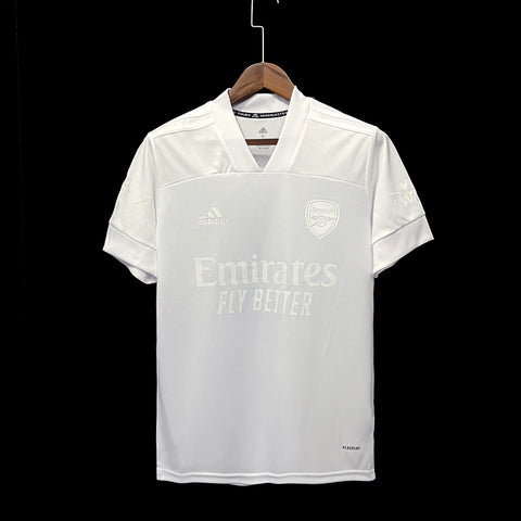 Arsenal All White Edition Soccer Football Jersey 2023-24