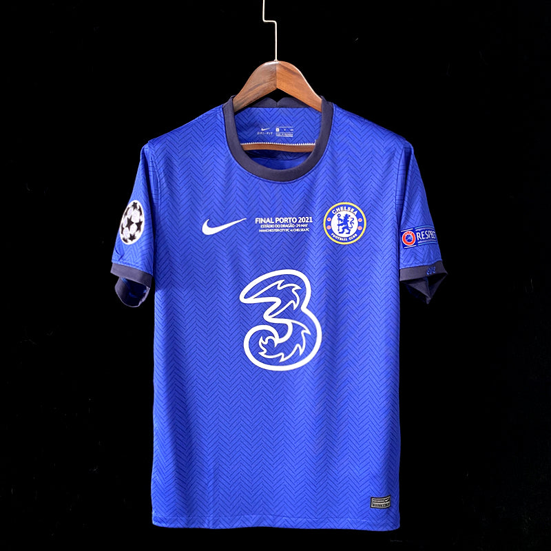 Chelsea Soccer Football Jersey Home UEFA Champions League Final 2020-21