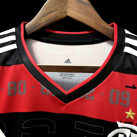 Flamengo Home Soccer Football Jersey OCTA 2022-23 | Brazilian Champions Edition