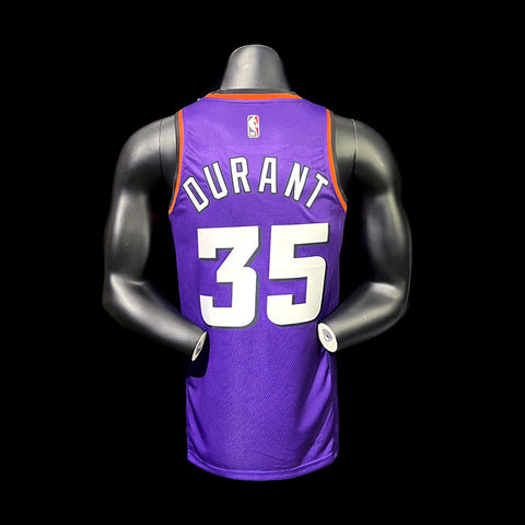 Phoenix Suns Durant #35 Retro Purple NBA Jersey 2022-23