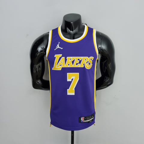 Los Angeles Lakers Anthony #7 Jordan Purple NBA Jersey Jordan Purple