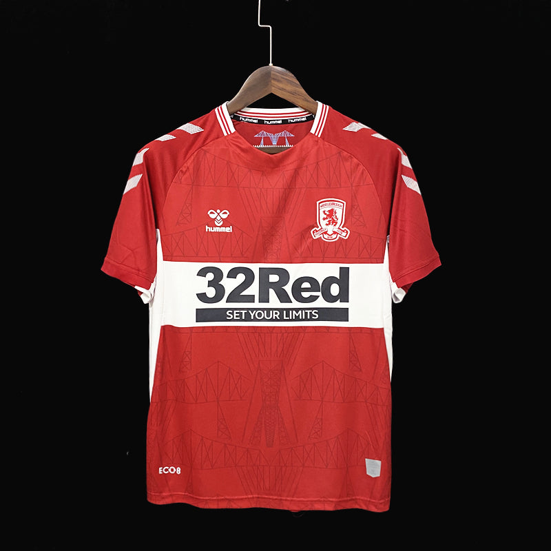 Middlesbrough F.C Home Soccer Football Jersey 2023-24