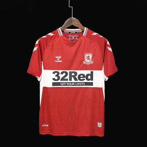 Middlesbrough F.C Home Soccer Football Jersey 2023-24