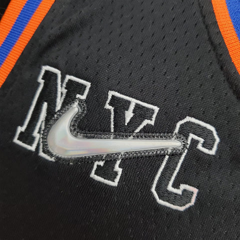 New York Knicks Walker #8 Black NBA Jersey Urban Edition