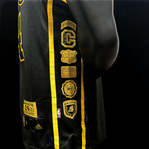 Los Angeles Lakers Kobe Bryant #24 Retirement Memorial NBA Jersey