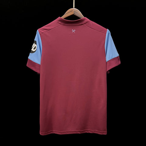 West Ham Home Soccer Football Jersey 2023-24