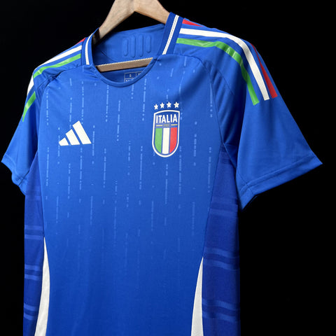 Italy Home Soccer Football Jersey 2024-25 [Player Version] | Italy National Team