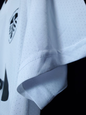 Leeds United Pre-match Training White Soccer Football Training Kit 2023-24