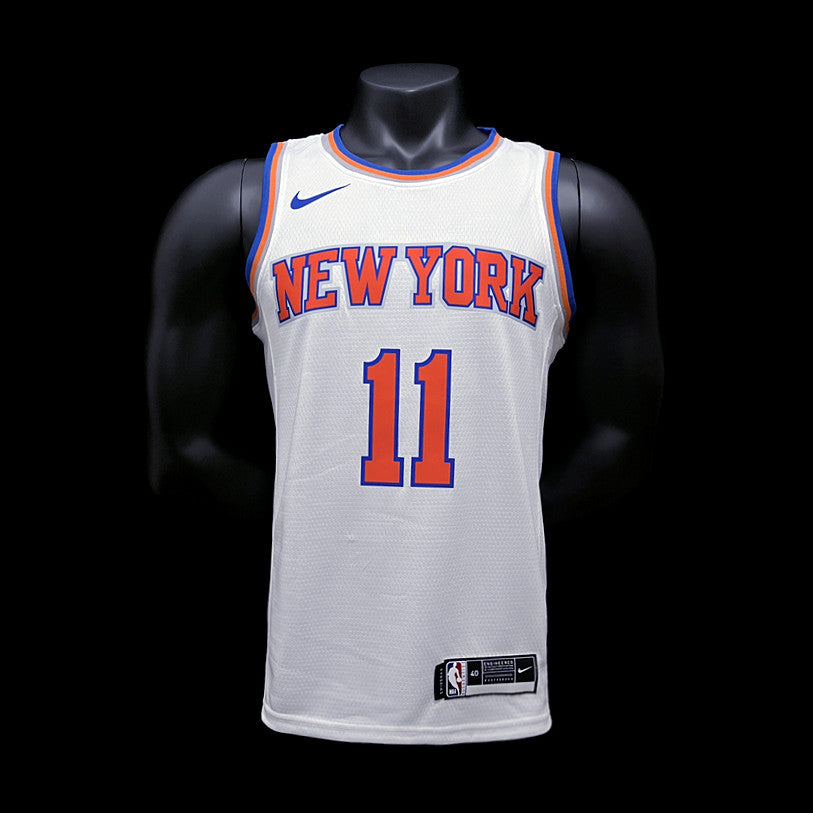 New York Knicks Brunson #11 White NBA Jersey
