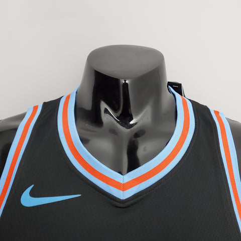 Sacramento Kings Kings Williams #55 Black NBA Jersey City Edition 2021