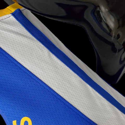 75th Anniversary Curry #30 Blue NBA Jersey Mexico Edition