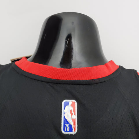 Maglia Portland Lillard #0 Black NBA Jersey Trail Blazers Urban Edition 2022