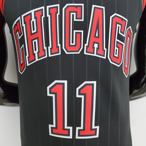 Chicago Bulls DeRozan#11 Flyers Black NBA Jersey 75th Anniversary
