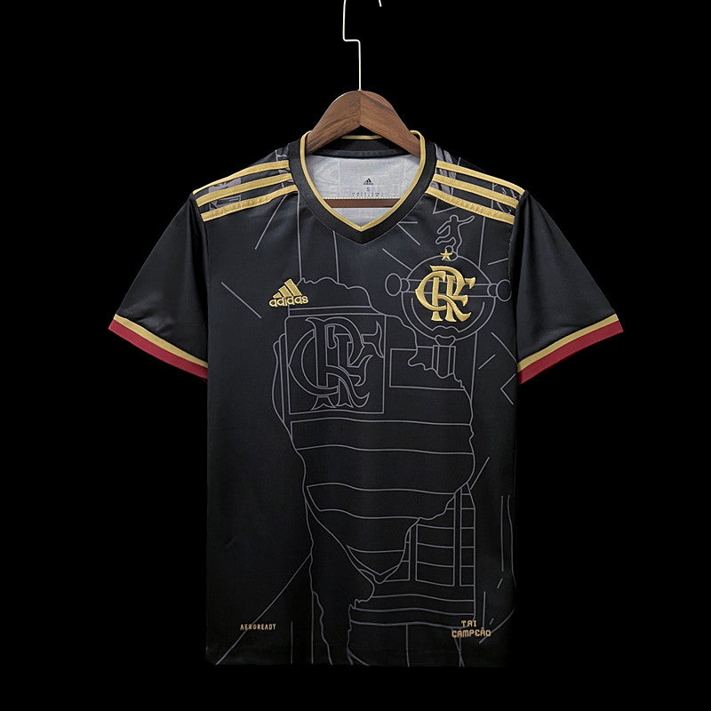 Flamengo Black Soccer Football Jersey 2022-23 | Libertadores Champions Edition