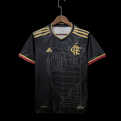 Flamengo Black Soccer Football Jersey 2022-23 | Libertadores Champions Edition