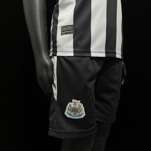 Kids Newcastle Home Soccer Football Jersey 2023-24