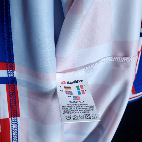 Croatia Retro Away Soccer Football Jersey 1998 | Croatia National Team