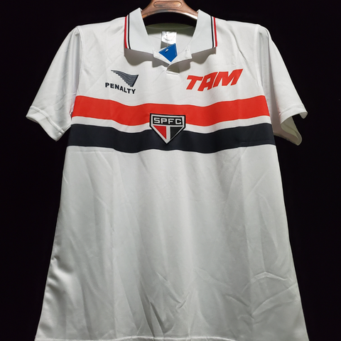 Sao Paulo Retro Home Soccer Football Jersey 1994