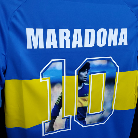 Boca Juniors Retro Home Soccer Football Jersey 1981 | Maradona Edition