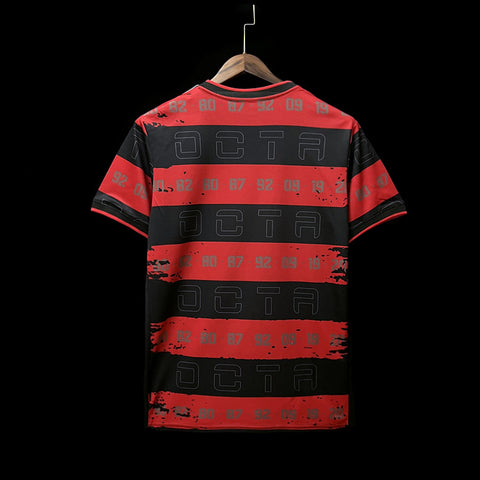 Flamengo Home Soccer Football Jersey OCTA 2022-23 | Brazilian Champions Edition