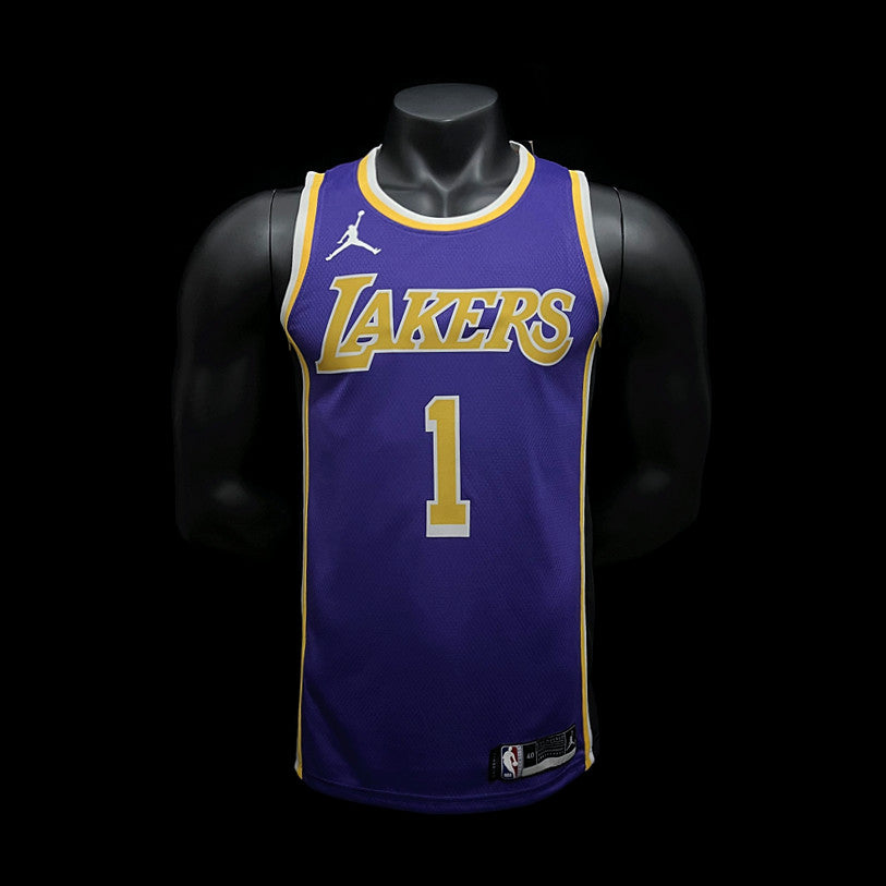 Los Angeles Lakers Russell #1 NBA Jersey