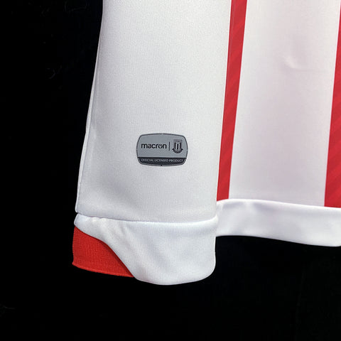 Stoke City F.C. Home Soccer Football Jersey 2023-24